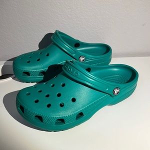 Green Crocs